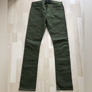 Givenchy x Riccardo Tisci Olive Denim Pants